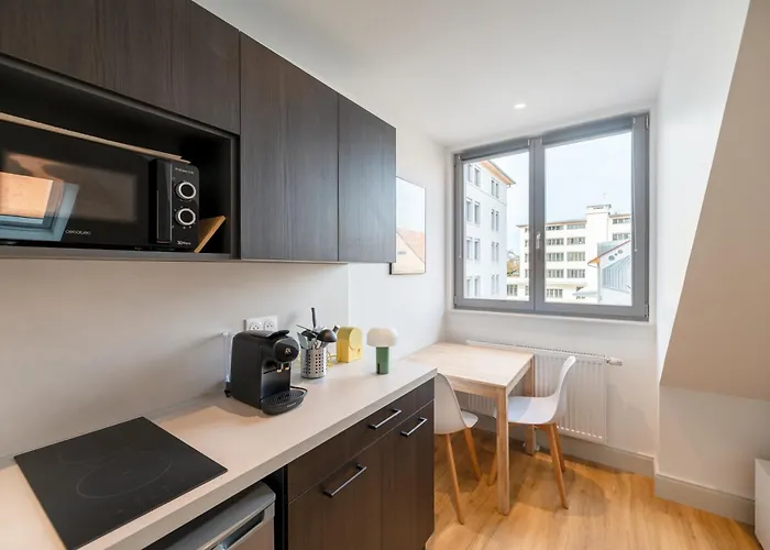 Apartament Chez Lilly - Neuf - De Gamme - Tram - Proche Centre-ville - Confort - Climatisation Strasburg
